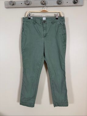 GAP Men's Olive Chino Pants - Sage Green